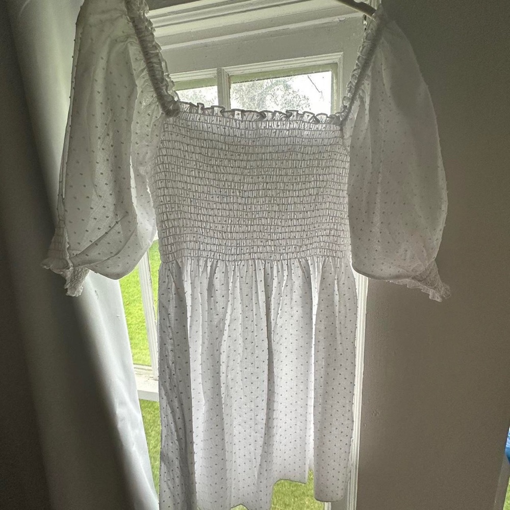 Hill House Athena Nap Dress Cotton Swissdot